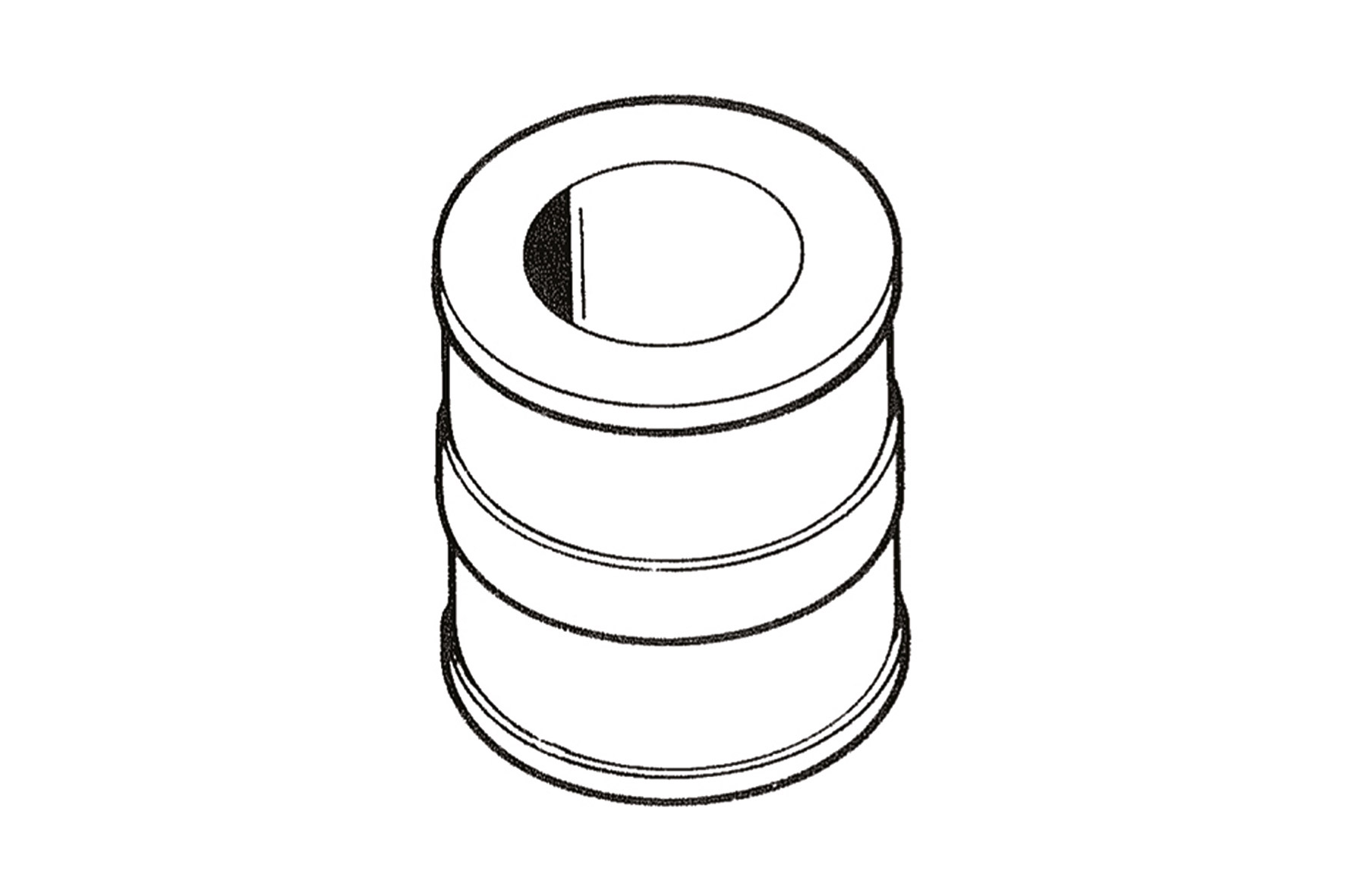 Malossi Intake rubber D.31 for Vespa PK 50 - 125